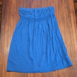 Rue21 Strapless Blue Dress